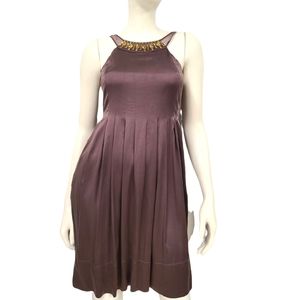 Rebecca Taylor Purple Silk Dress size 2